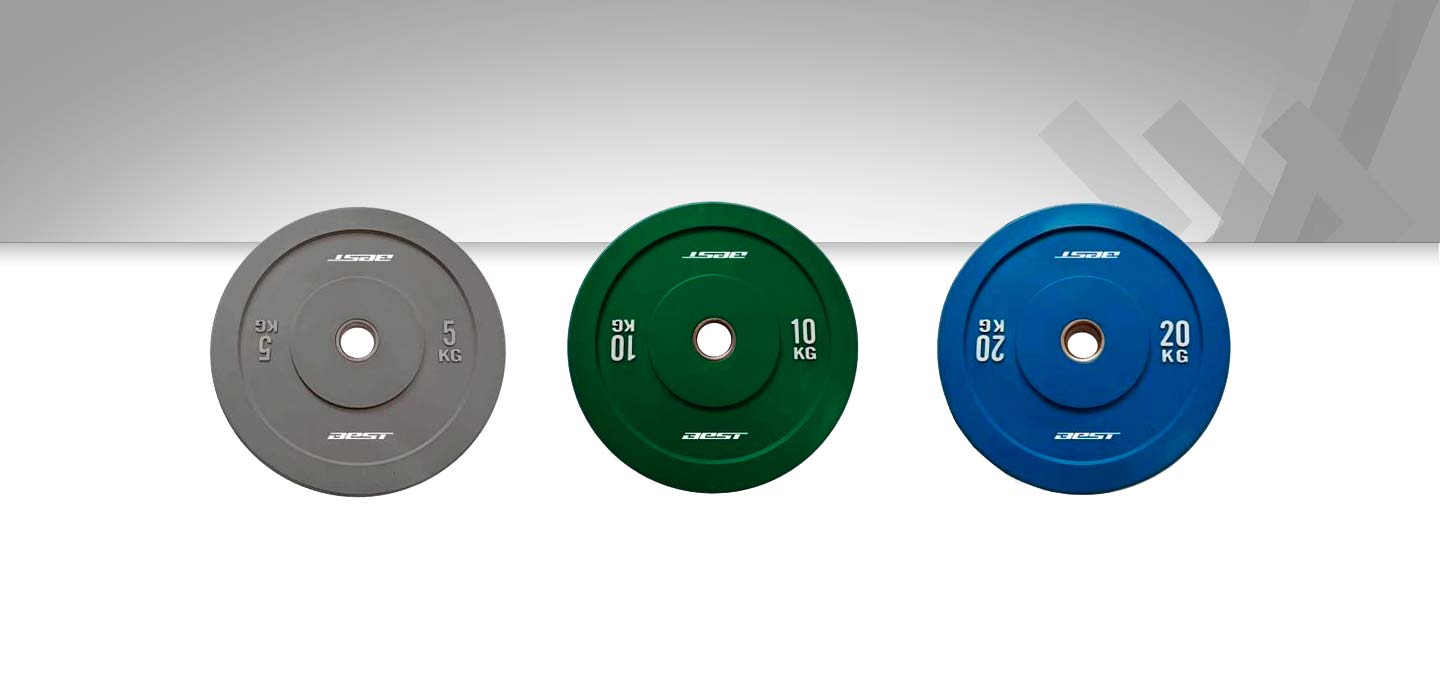 DISCO OLIMPICO BUMPER 10 Kg - Imagen 2