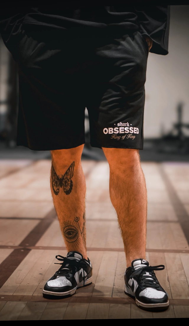 Short "Obsessed" - Negro (Shark)